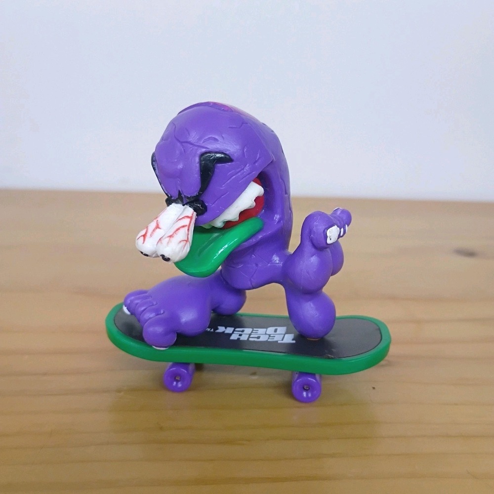 Tech Deck Dude Deluxe Booger 2001 RARE PURPLE Series 1 Loose Collectible Vintage